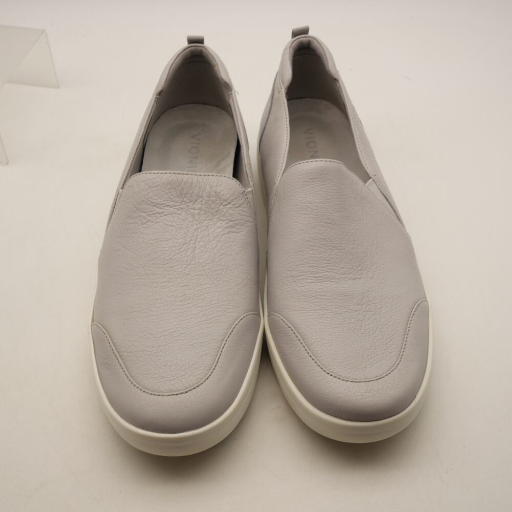 Vionic Penelope Gray Leather Slip On Sneaker Shoes Women's 11 NEW - Picture 5 of 6